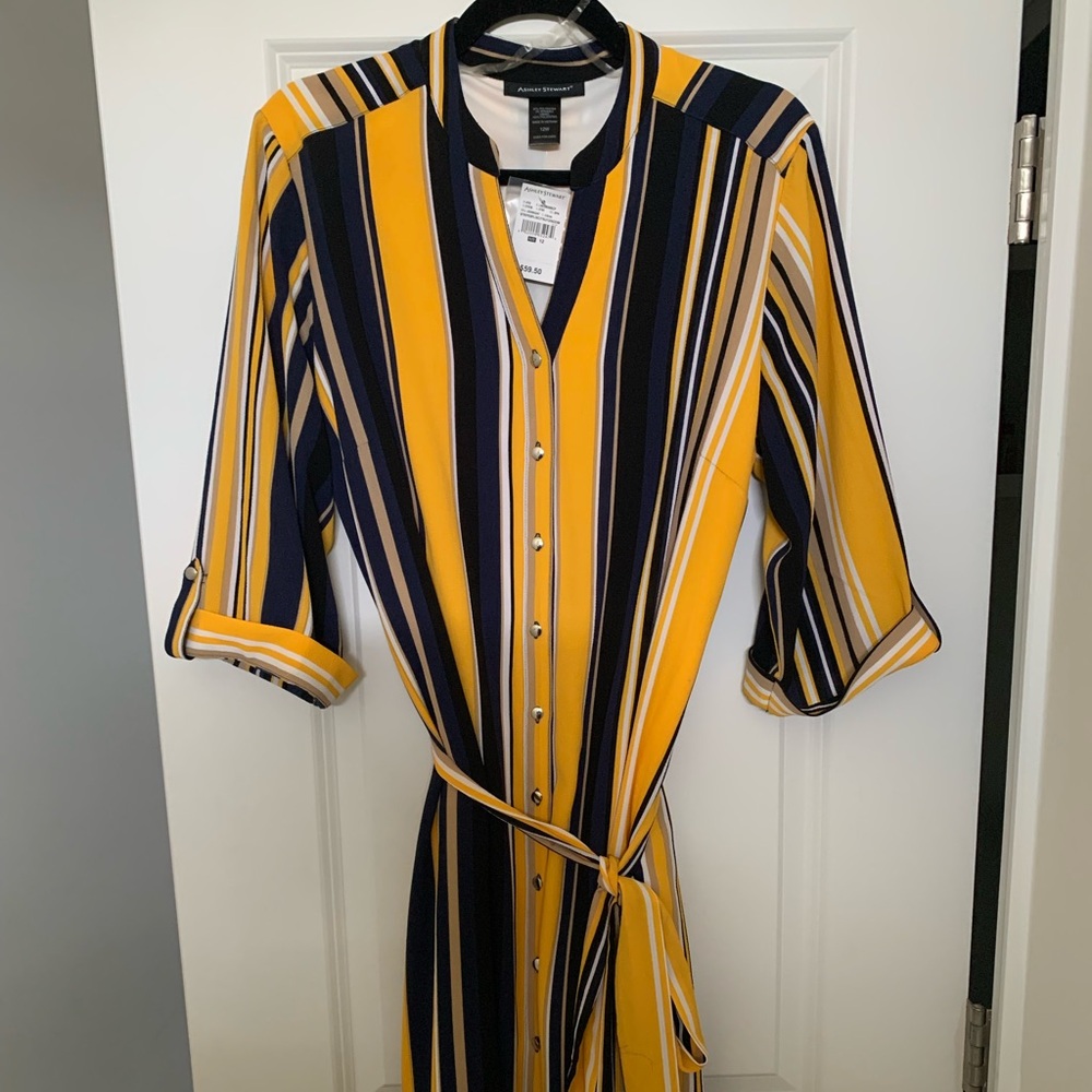 Striped women’s dress